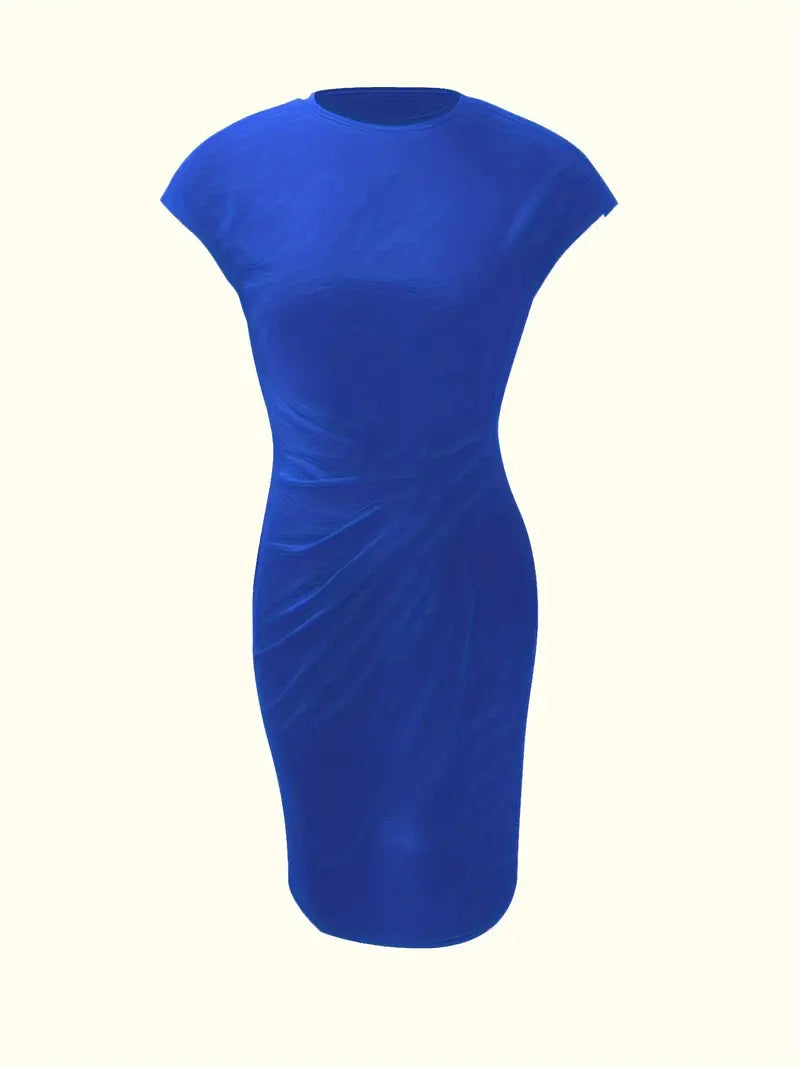 Norvielle Damen Midi Kleid Zeitlos