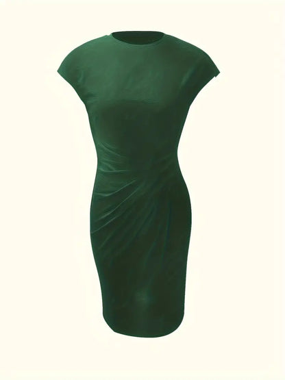 Norvielle Damen Midi Kleid Zeitlos