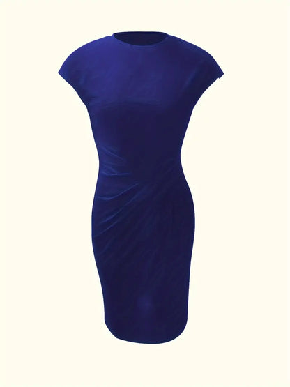 Norvielle Damen Midi Kleid Zeitlos