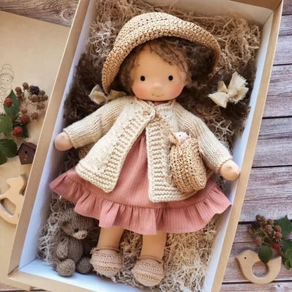 Waldorf Puppe Baumwolle Handgemacht