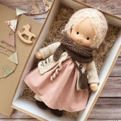 Waldorf Puppe Baumwolle Handgemacht