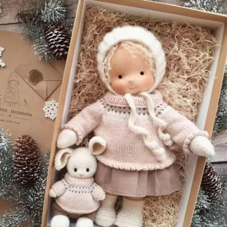 Waldorf Puppe Baumwolle Handgemacht