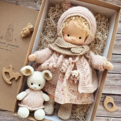 Waldorf Puppe Baumwolle Handgemacht