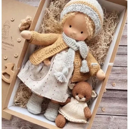 Waldorf Puppe Baumwolle Handgemacht