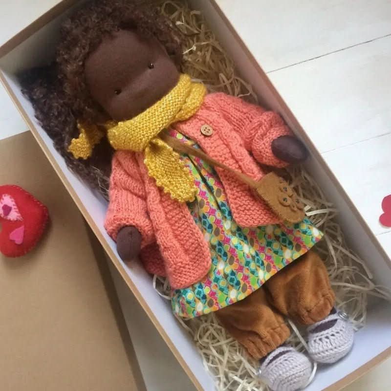 Waldorf Puppe Baumwolle Handgemacht