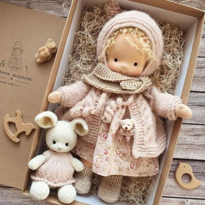 Waldorf Puppe Baumwolle Handgemacht