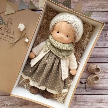 Waldorf Puppe Baumwolle Handgemacht