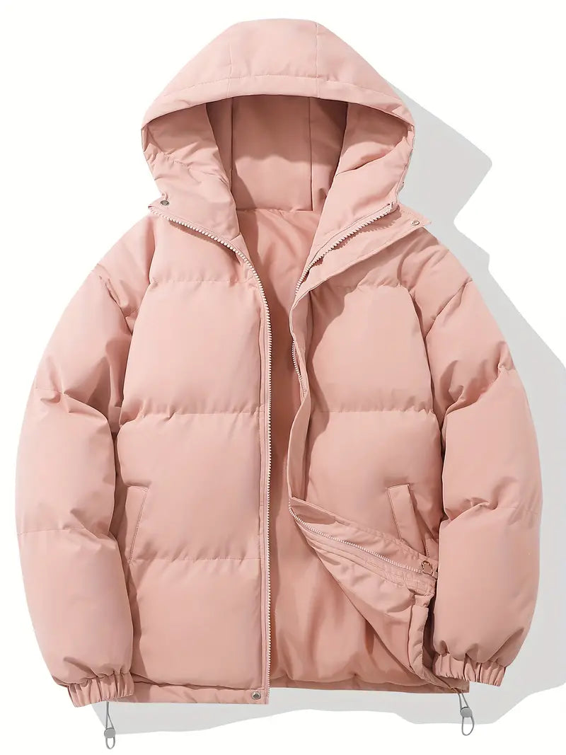 Damen Winterjacke Lang Kapuze - Norvielle