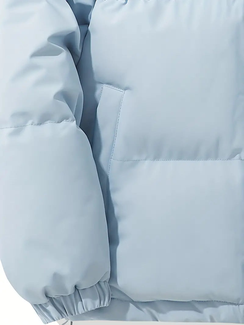 Damen Winterjacke Lang Kapuze