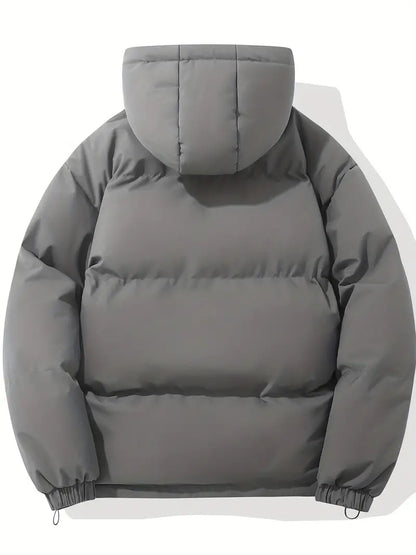 Damen Winterjacke Lang Kapuze