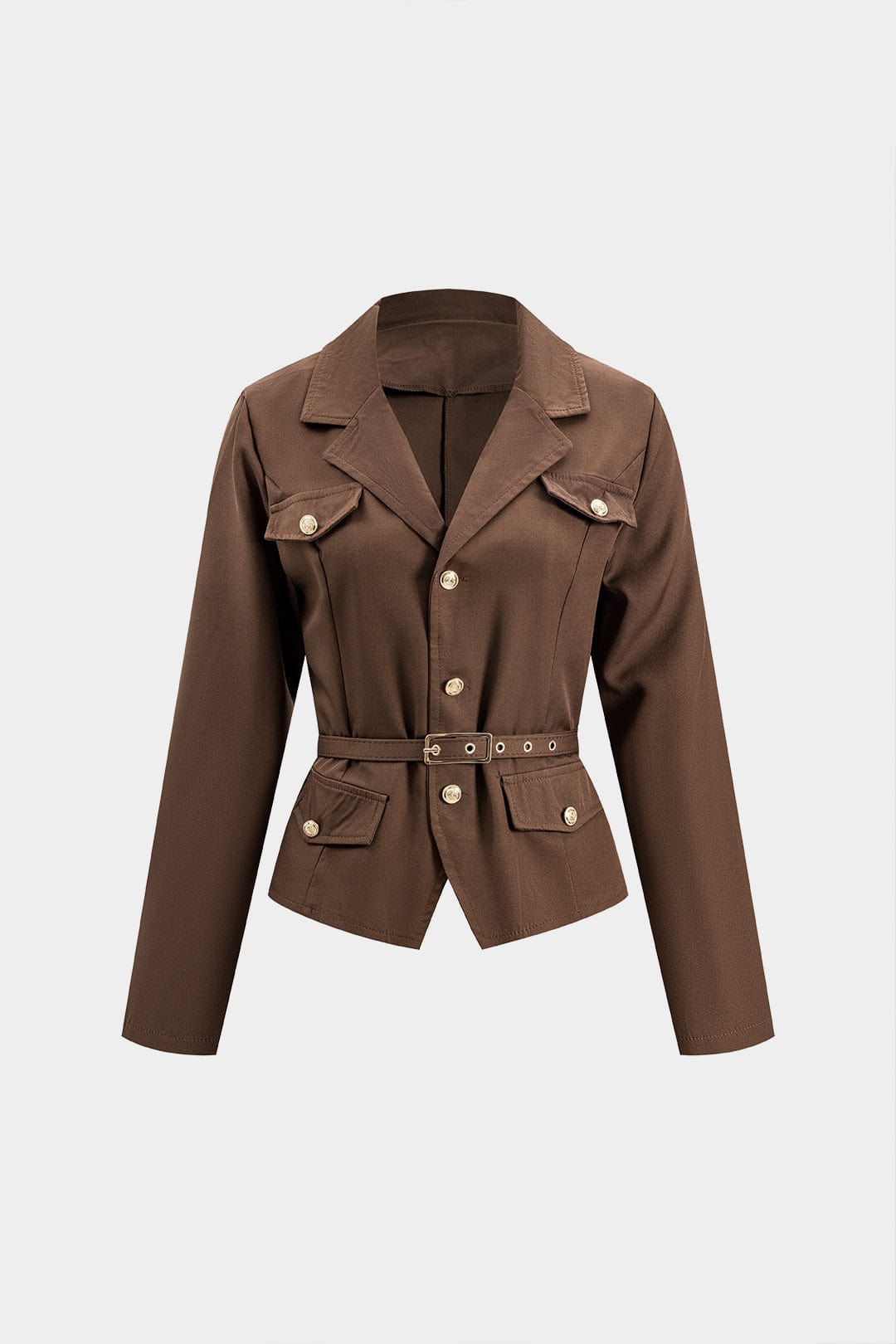 Damen Blazer-Set Plisseerock Elegantes