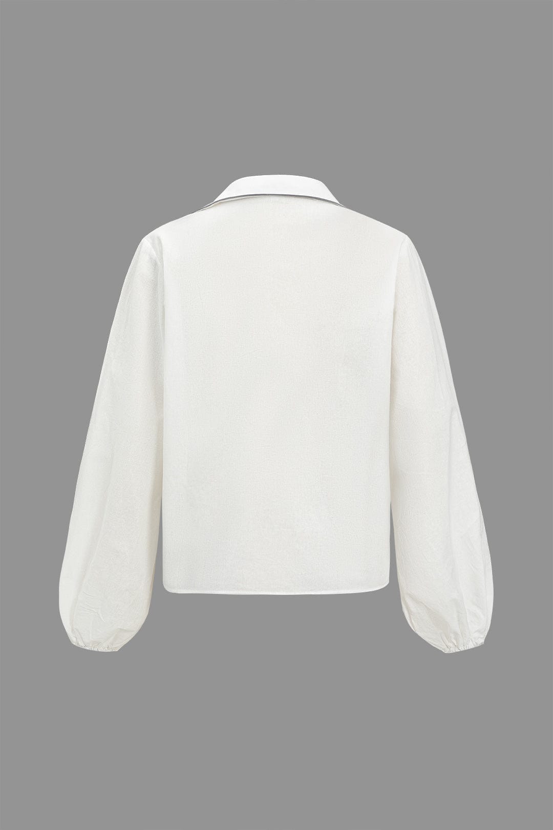 Damen Zweiteiler-Set Elegantes Kontrastdetails