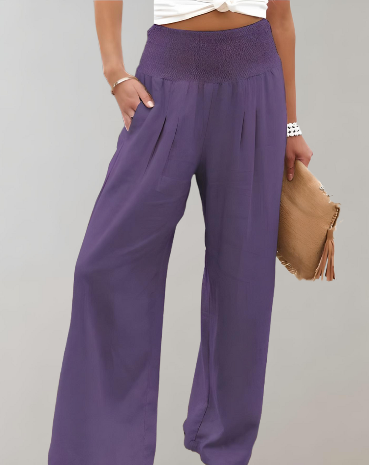 Norvielle Damenhohe Taille Flairhose