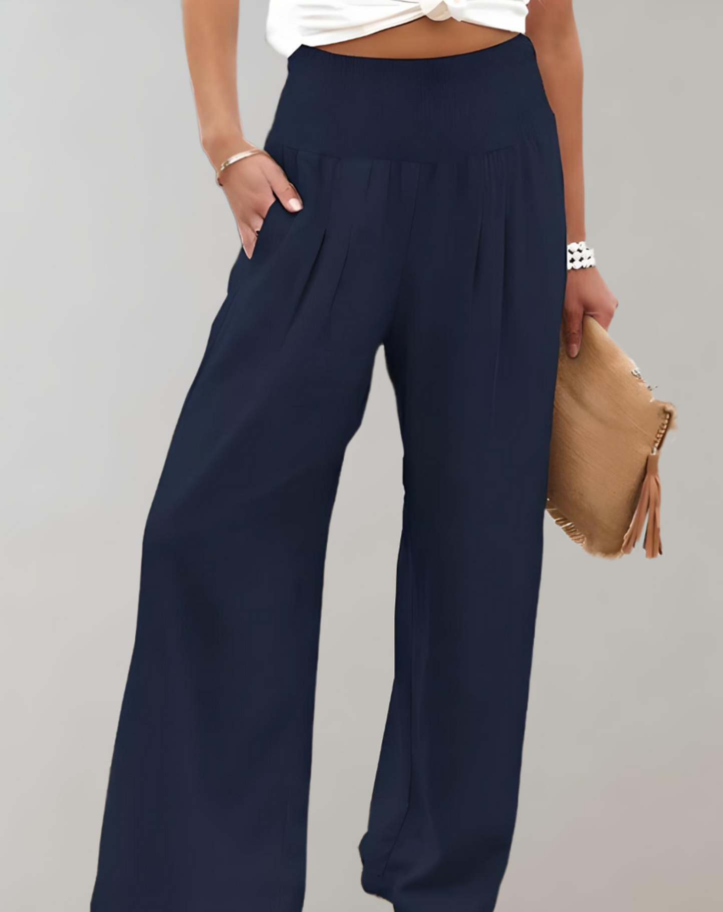 Norvielle Damenhohe Taille Flairhose