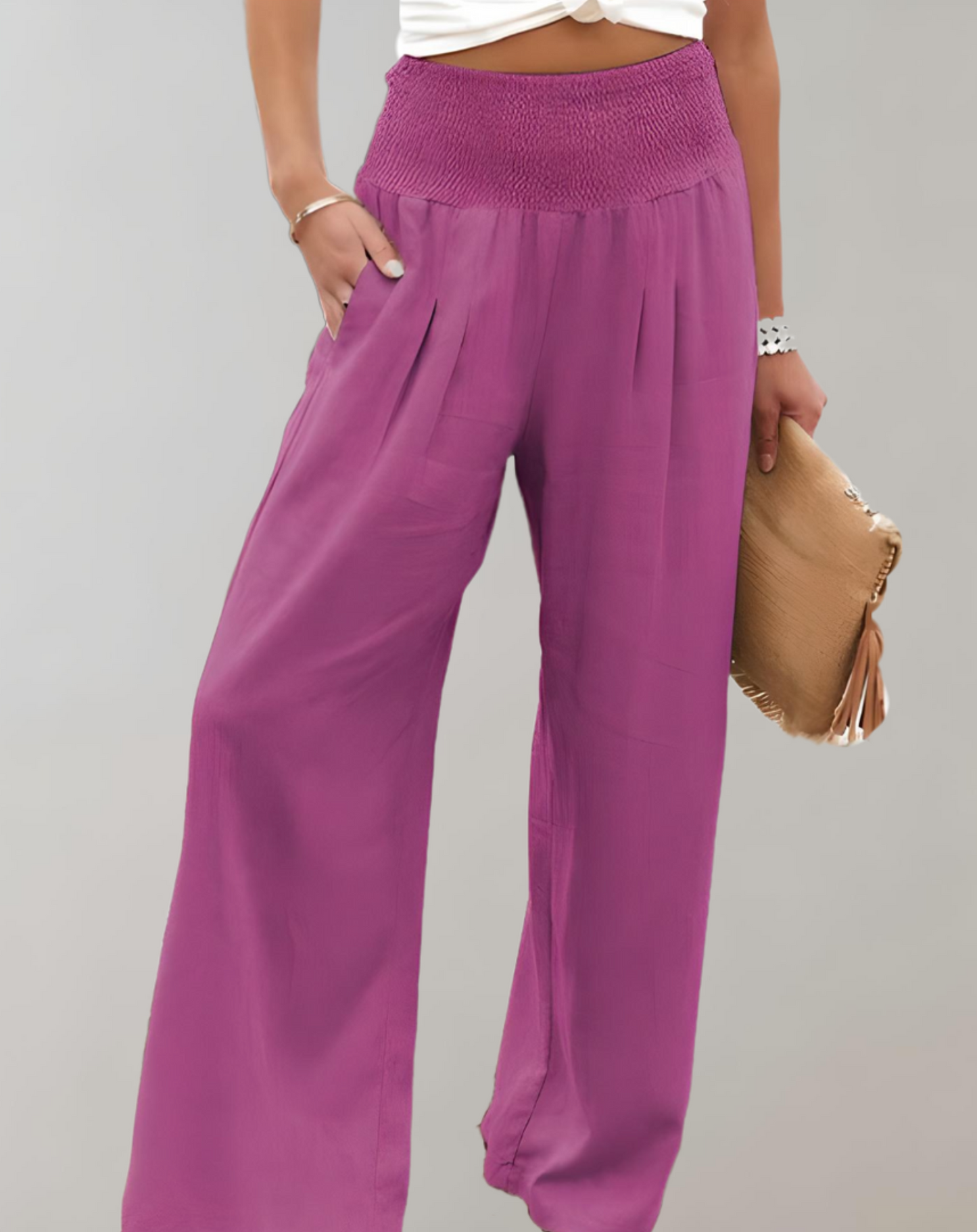 Norvielle Damenhohe Taille Flairhose