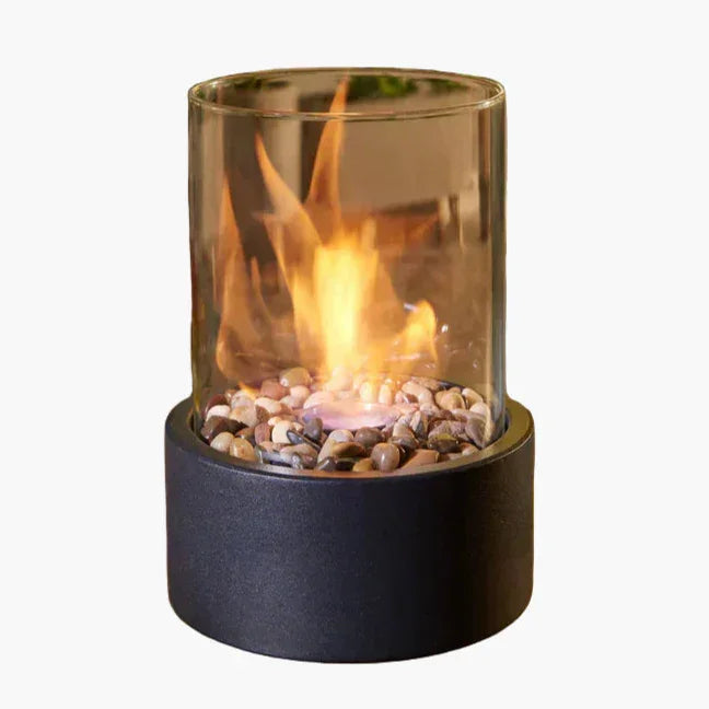 Glaszylinder Ethanol Tischfeuerstelle - Norvielle