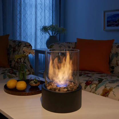 Glaszylinder Ethanol Tischfeuerstelle