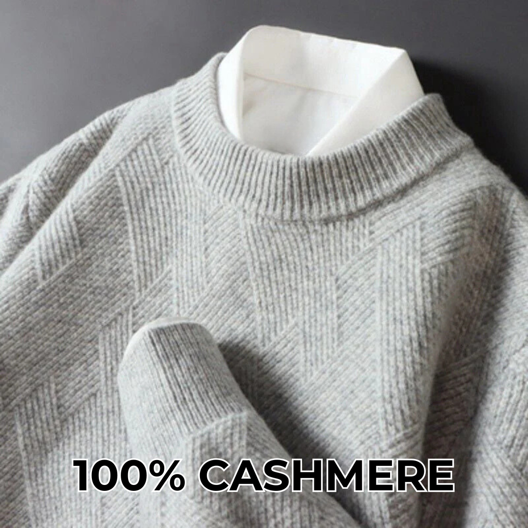 Enzo Herren Cashmere Pullover