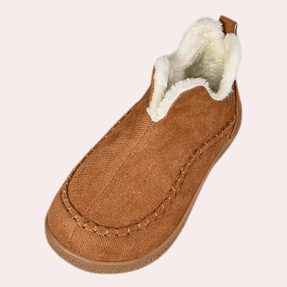 Damen Winter-Slipper Fleece Rutschfest