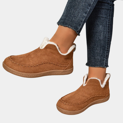 Damen Winter-Slipper Fleece Rutschfest