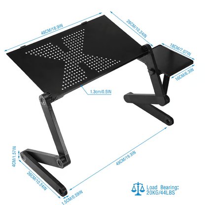 Laptop-Ständer Ergonomisch Höhenverstellbar für Gesunde Haltung