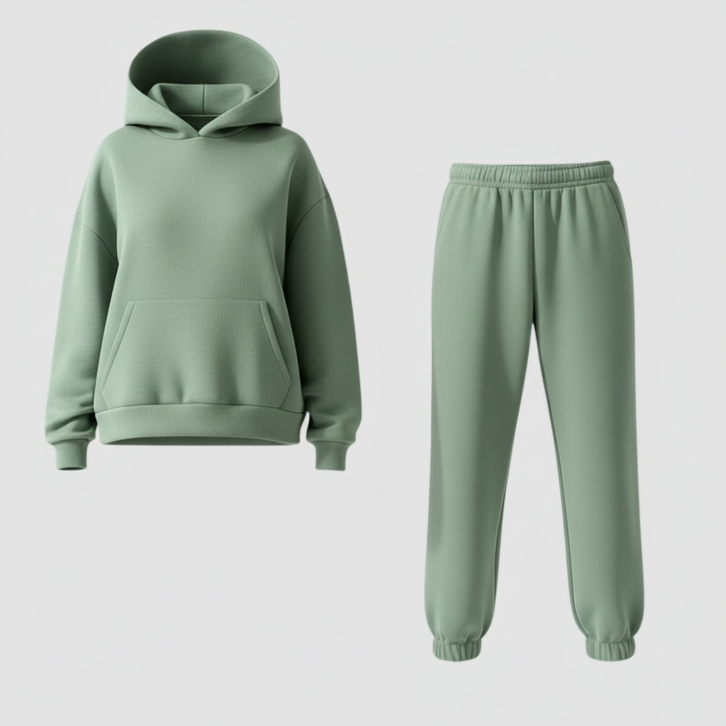 Damen Jogging Set Weiches Komfort Set