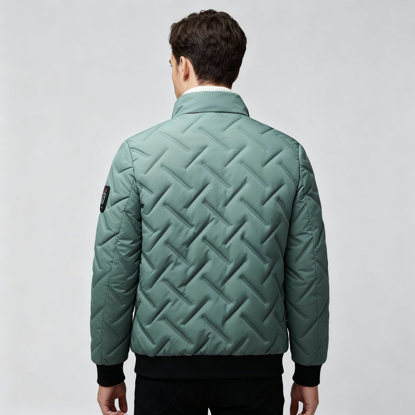 Modische Damen Lederjacke