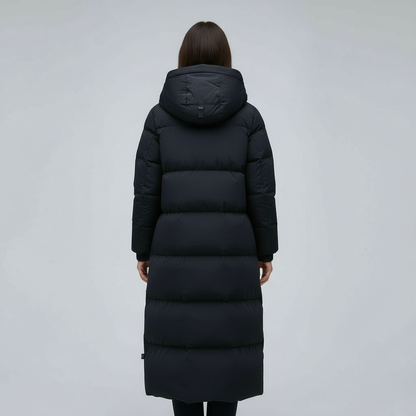 Damen Winterjacke Winddicht Lang