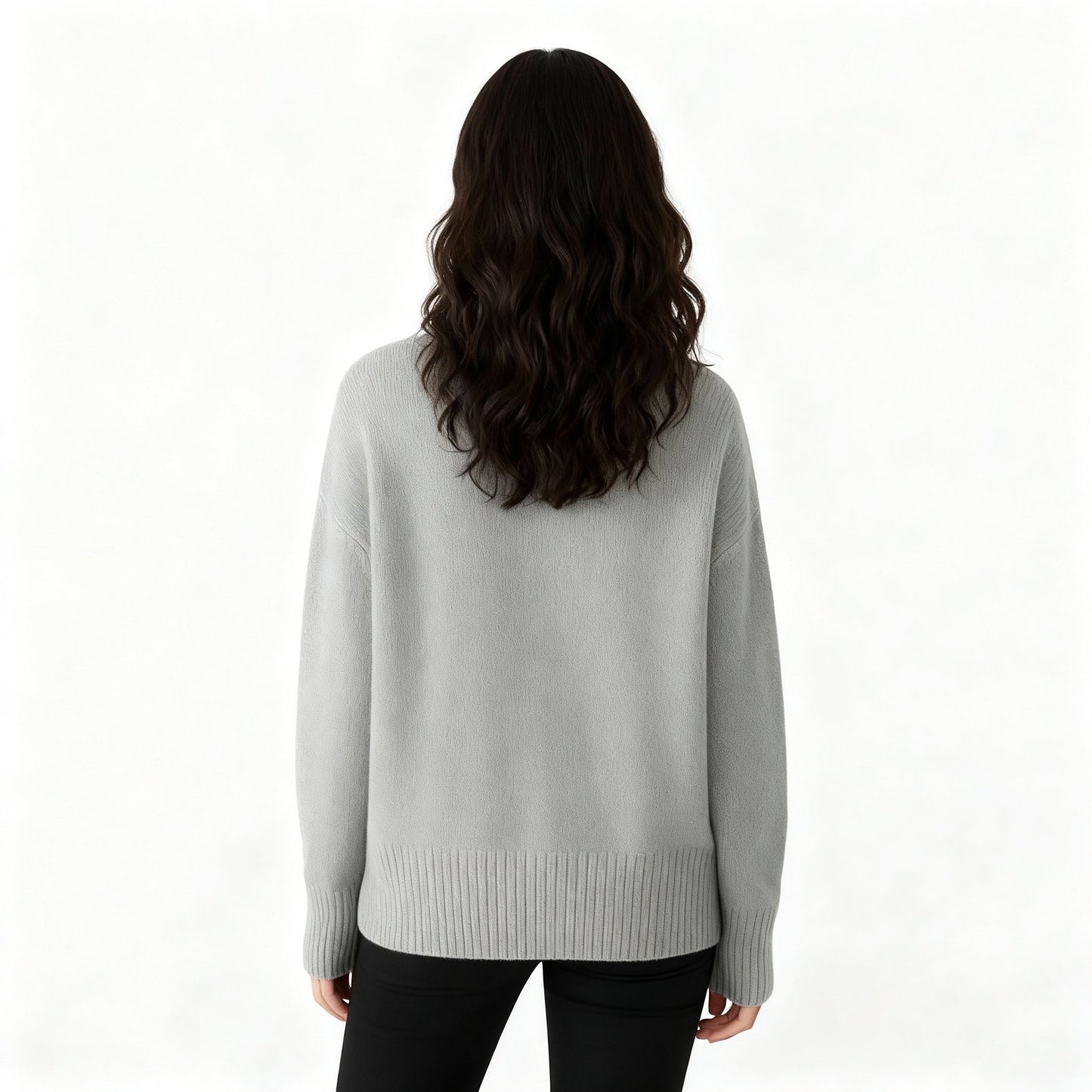 Eleganter Damen Rollkragenpullover Kaschmir Beige
