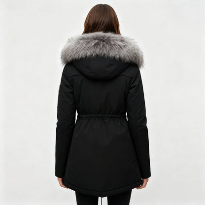 Damen Wintermantel Wärmend Eleganz Halley