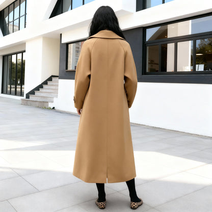 Norvielle Damen Eleganter Langmantel