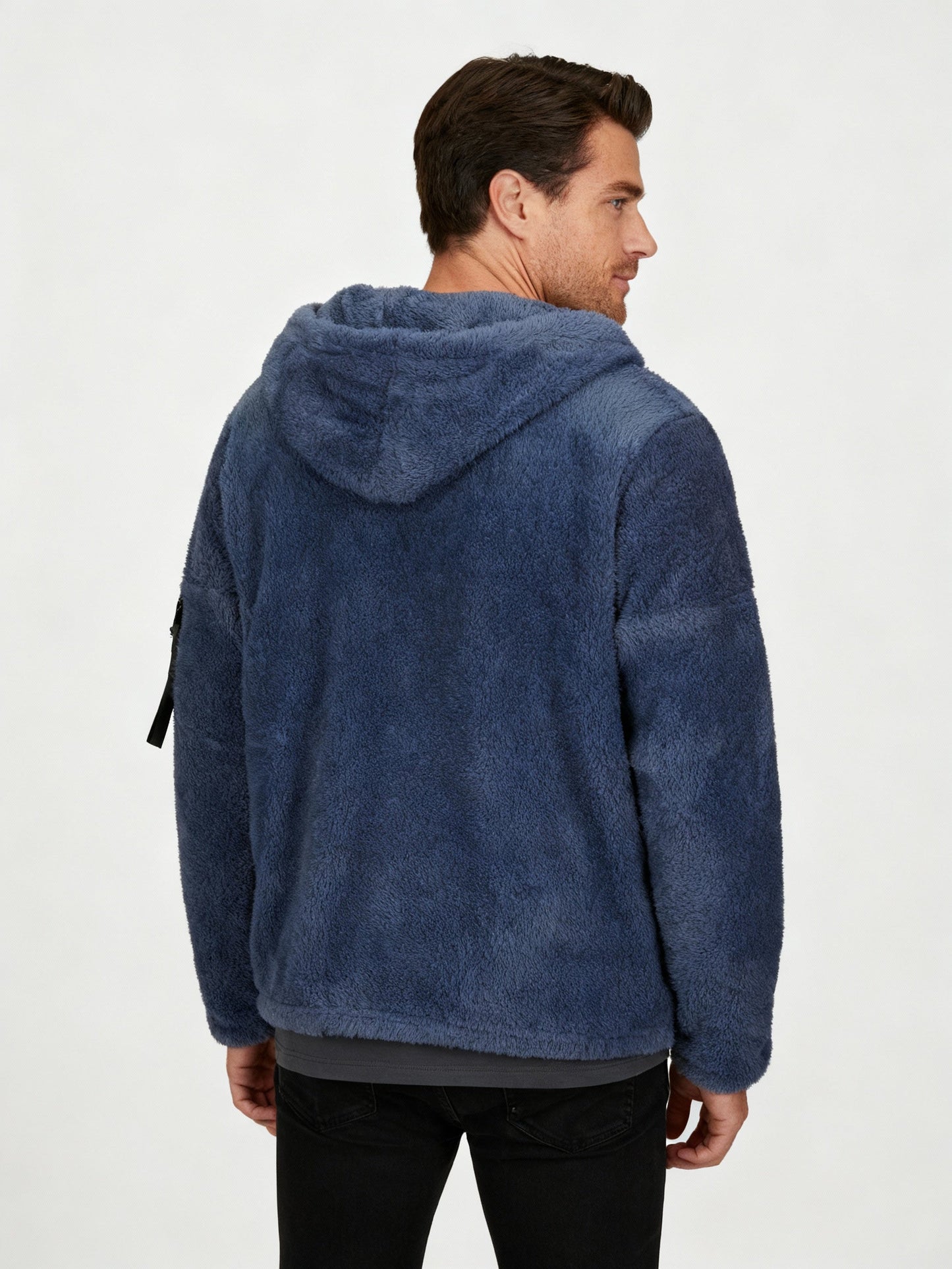 Herren Fleece Winterjacke