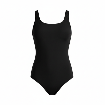 Damen Sportbadeanzug Einteilig Ombre-Design