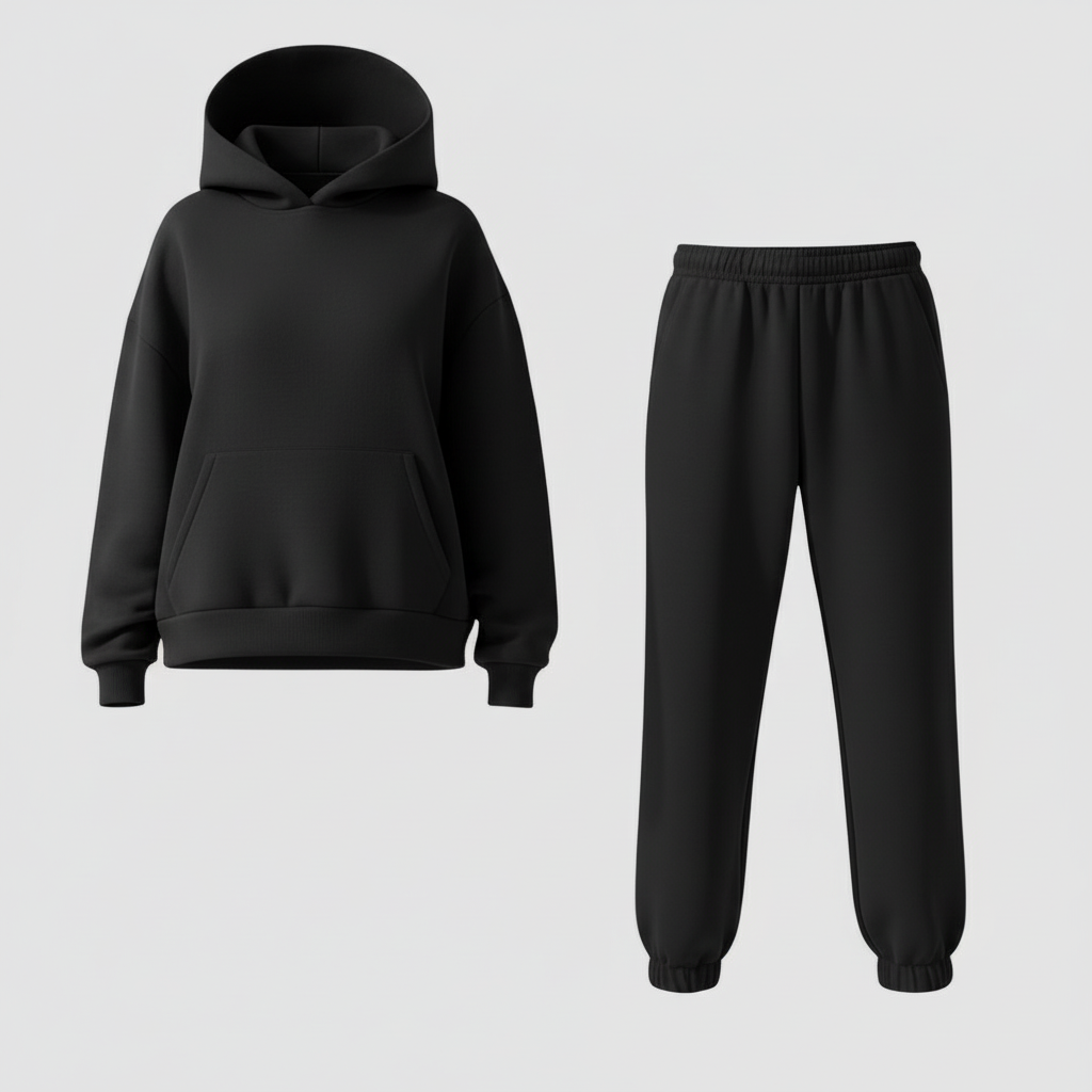 Damen Jogging Set Weiches Komfort Set