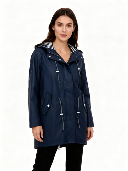 Norvielle Damen Wetterfestes Outdoor-Jacken Kapuze