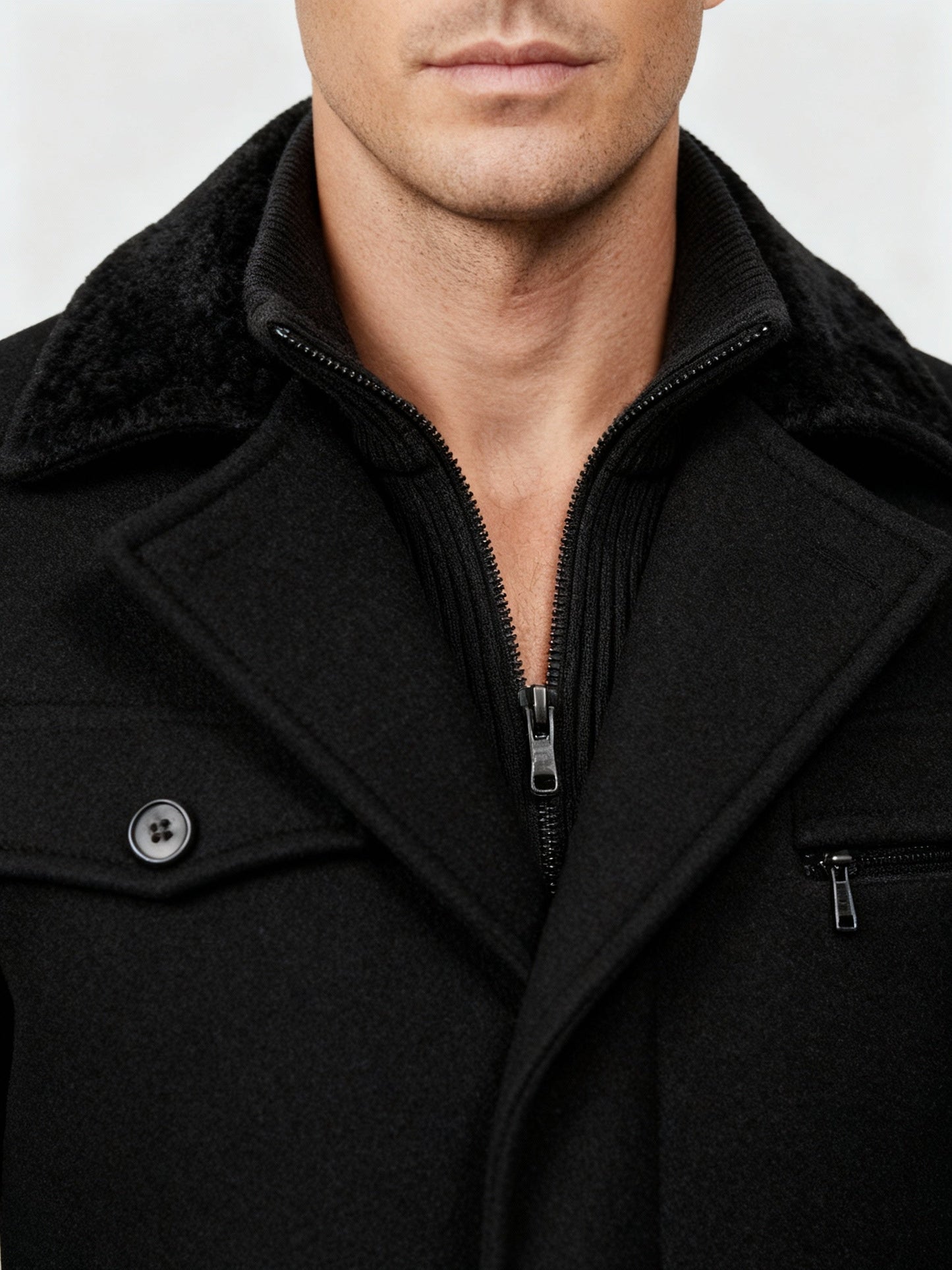 Herren Winterjacke Wasserdicht Business