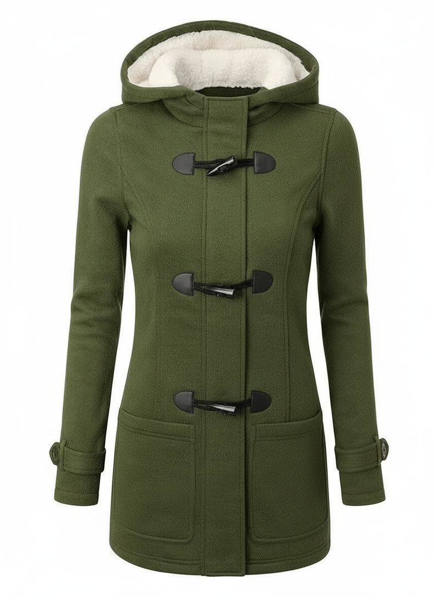 Damen Winterjacke Gefüttert Warm
