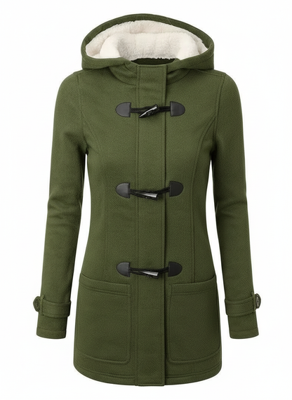 Damen Winterjacke Gefüttert Warm