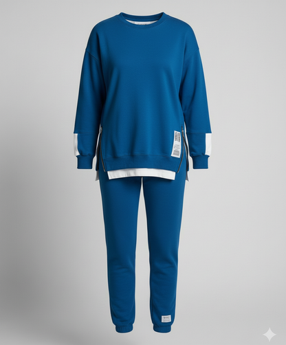 Damen Sweatshirt und Hosen Set