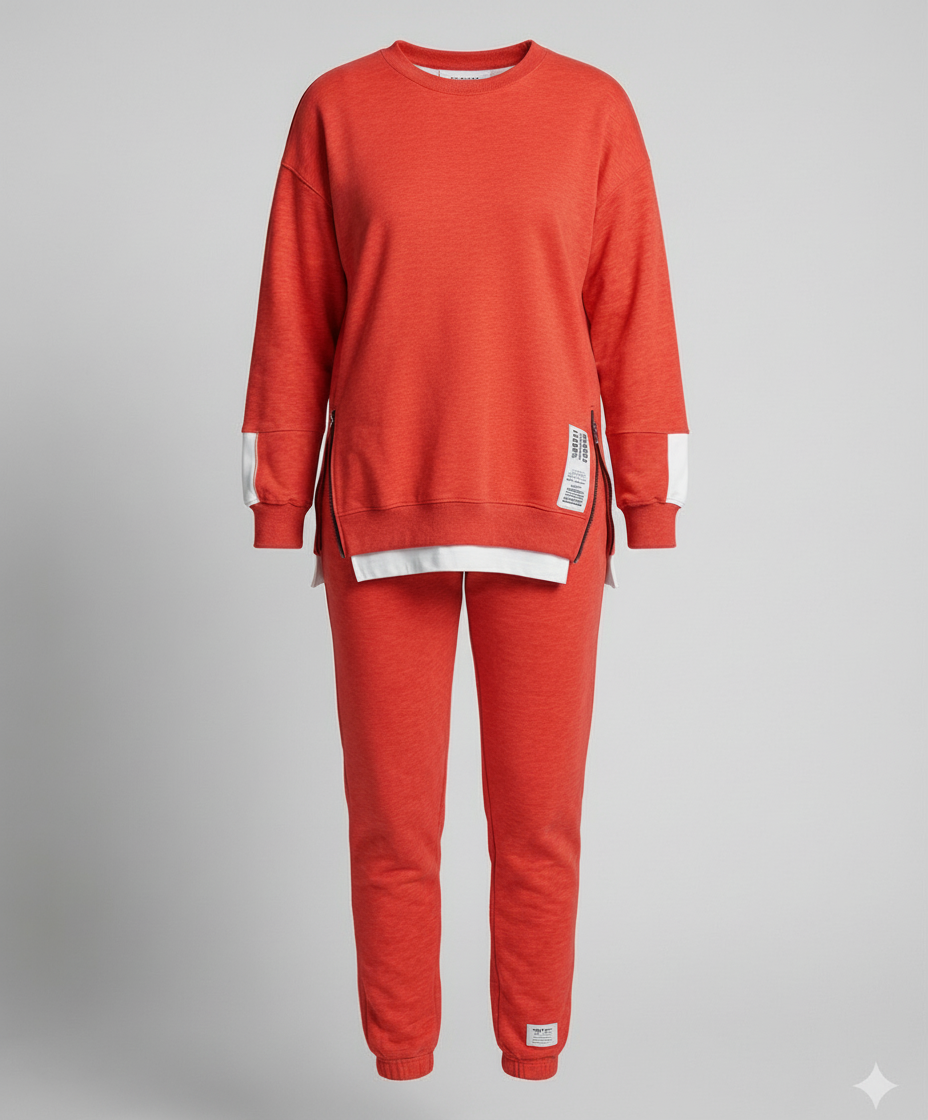 Damen Sweatshirt und Hosen Set