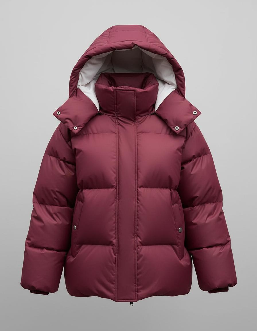 Damen Pufferjacke Wintersport Wasserabweisend