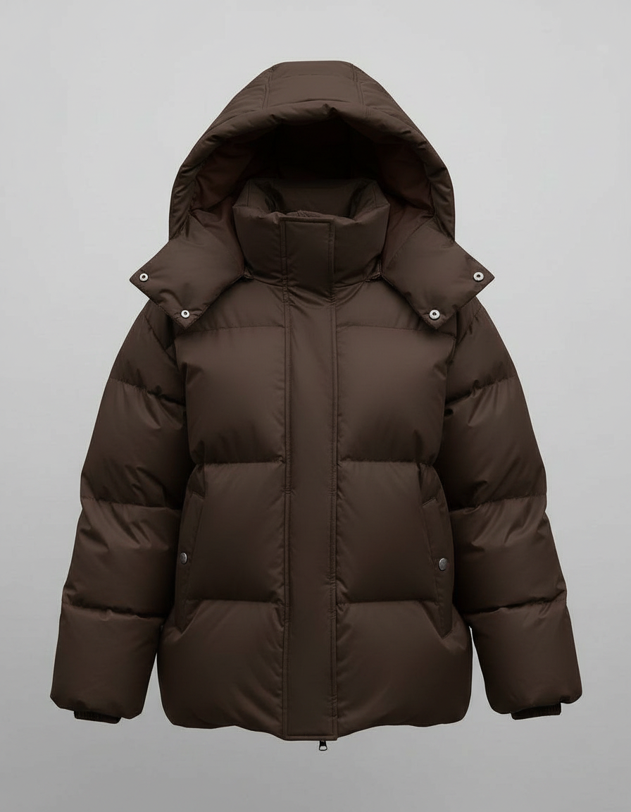 Damen Pufferjacke Wintersport Wasserabweisend