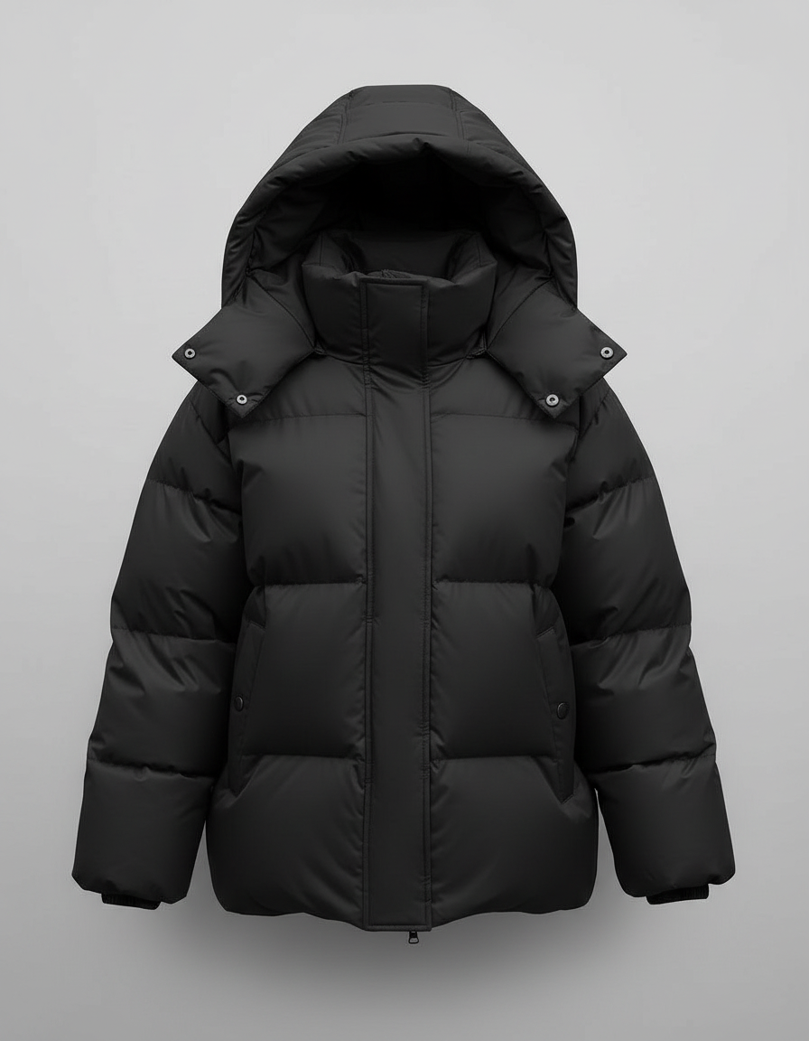 Damen Pufferjacke Wintersport Wasserabweisend