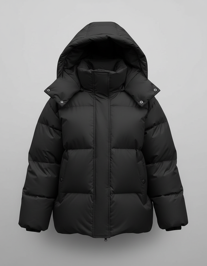Damen Pufferjacke Wintersport Wasserabweisend