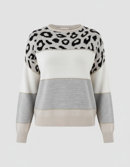 Damen Pullover mit Druck Norvielle