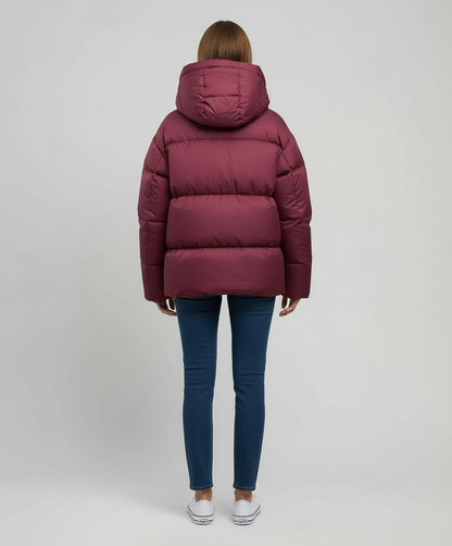 Damen Pufferjacke Wintersport Wasserabweisend