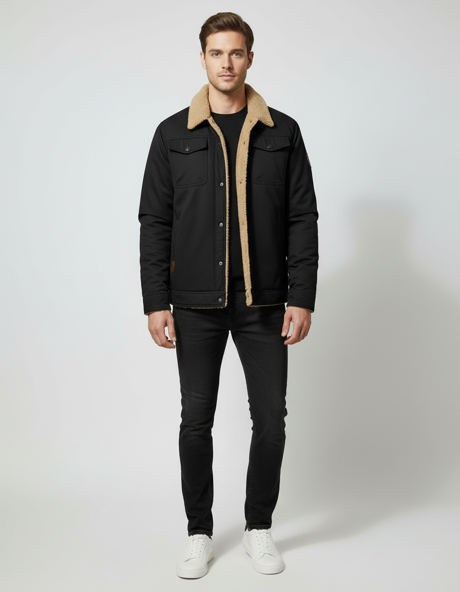 Herren Winter-Bomberjacke Leicht