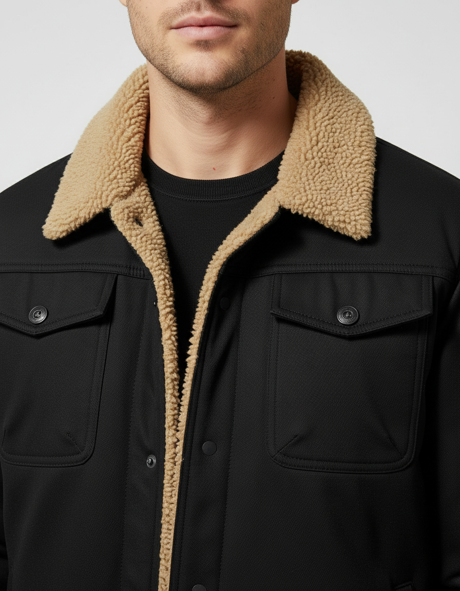 Herren Winter-Bomberjacke Leicht