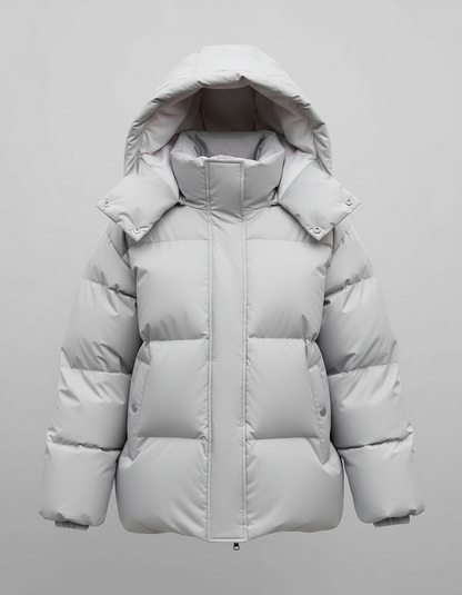 Damen Pufferjacke Wintersport Wasserabweisend