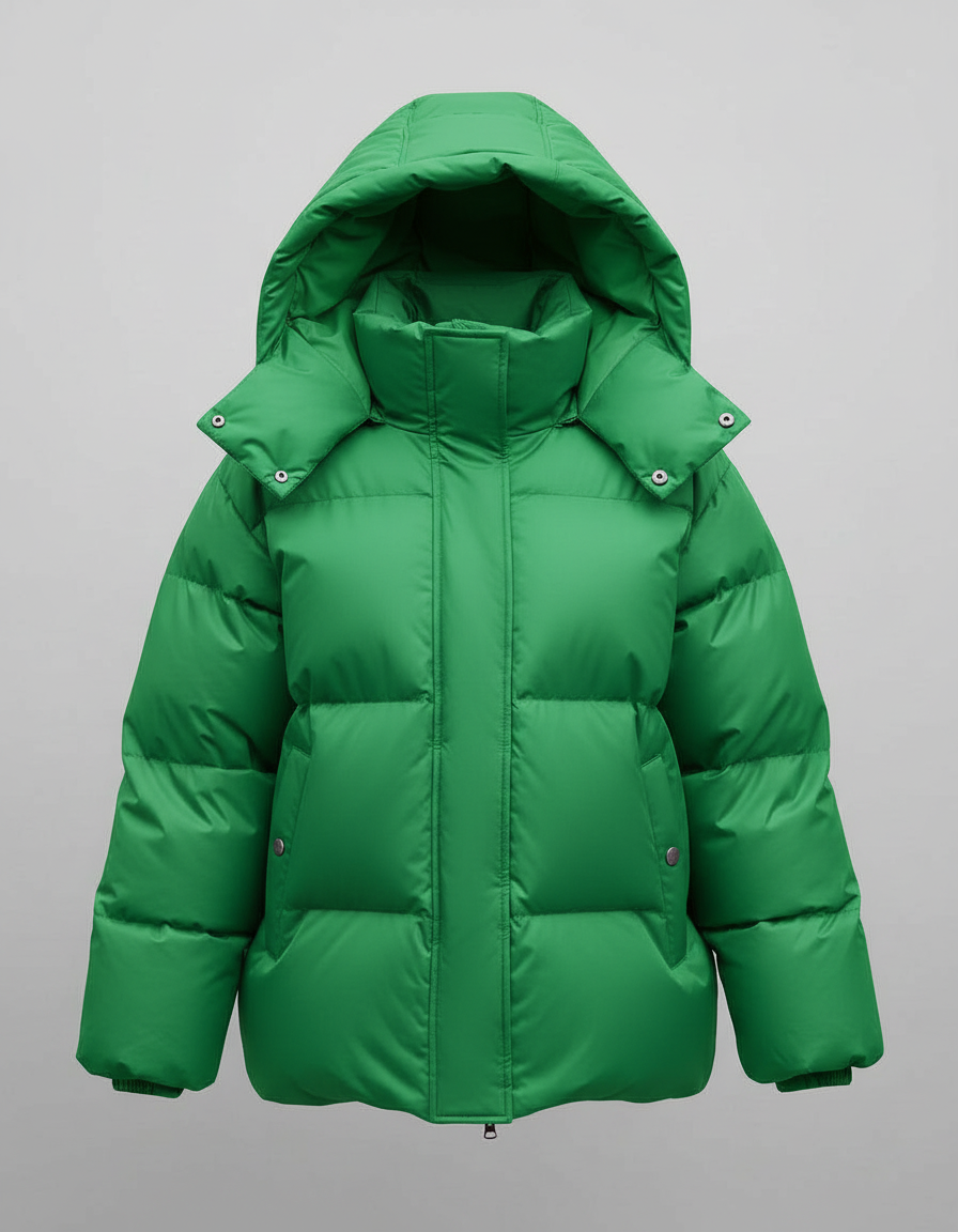 Damen Pufferjacke Wintersport Wasserabweisend